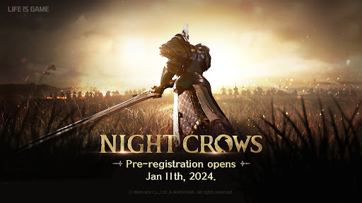 Wemade announces global teaser site and pre-registration date for blockbuster MMORPG NIGHT CROWS