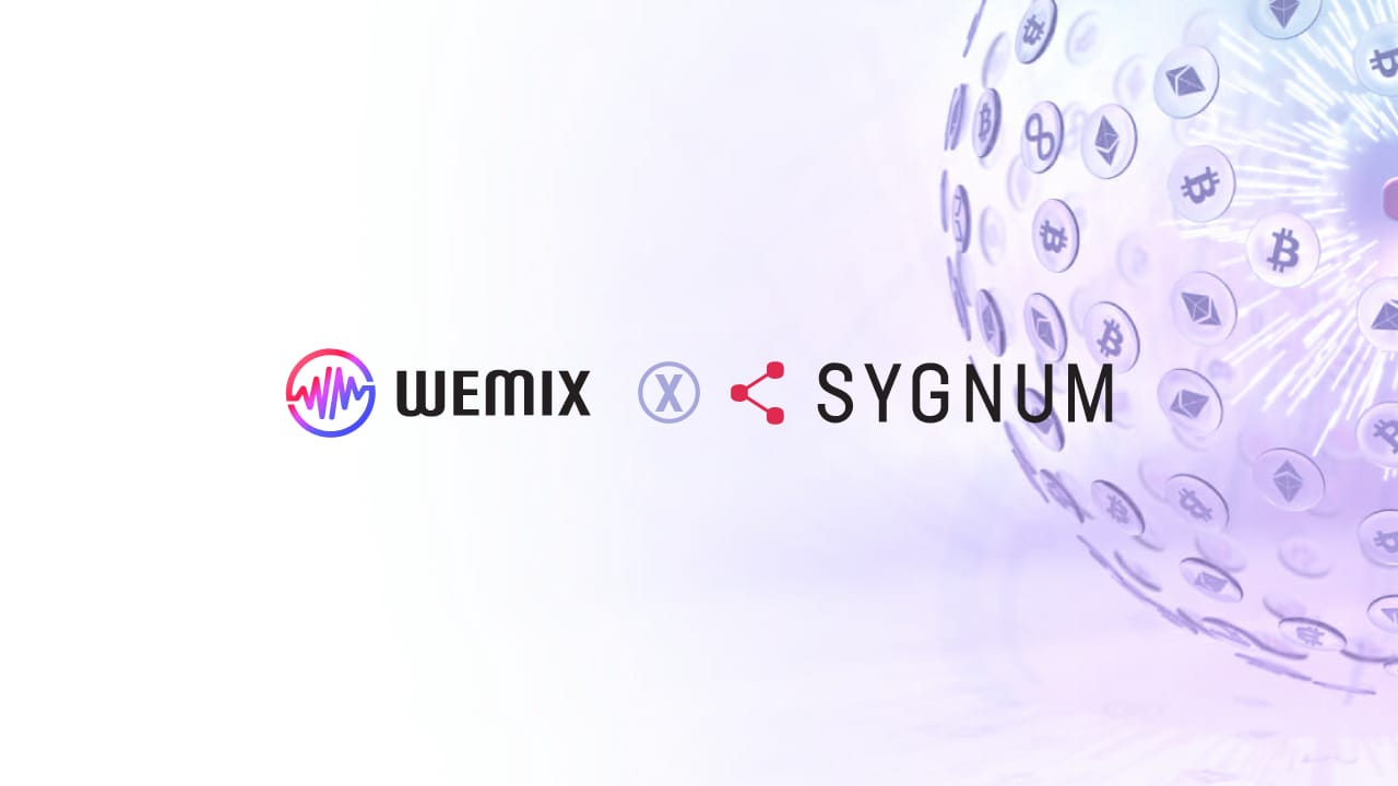 WEMIX Emerges as Top-Weighted Gaming Token in Sygnum’s Groundbreaking Crypto Sector Indices