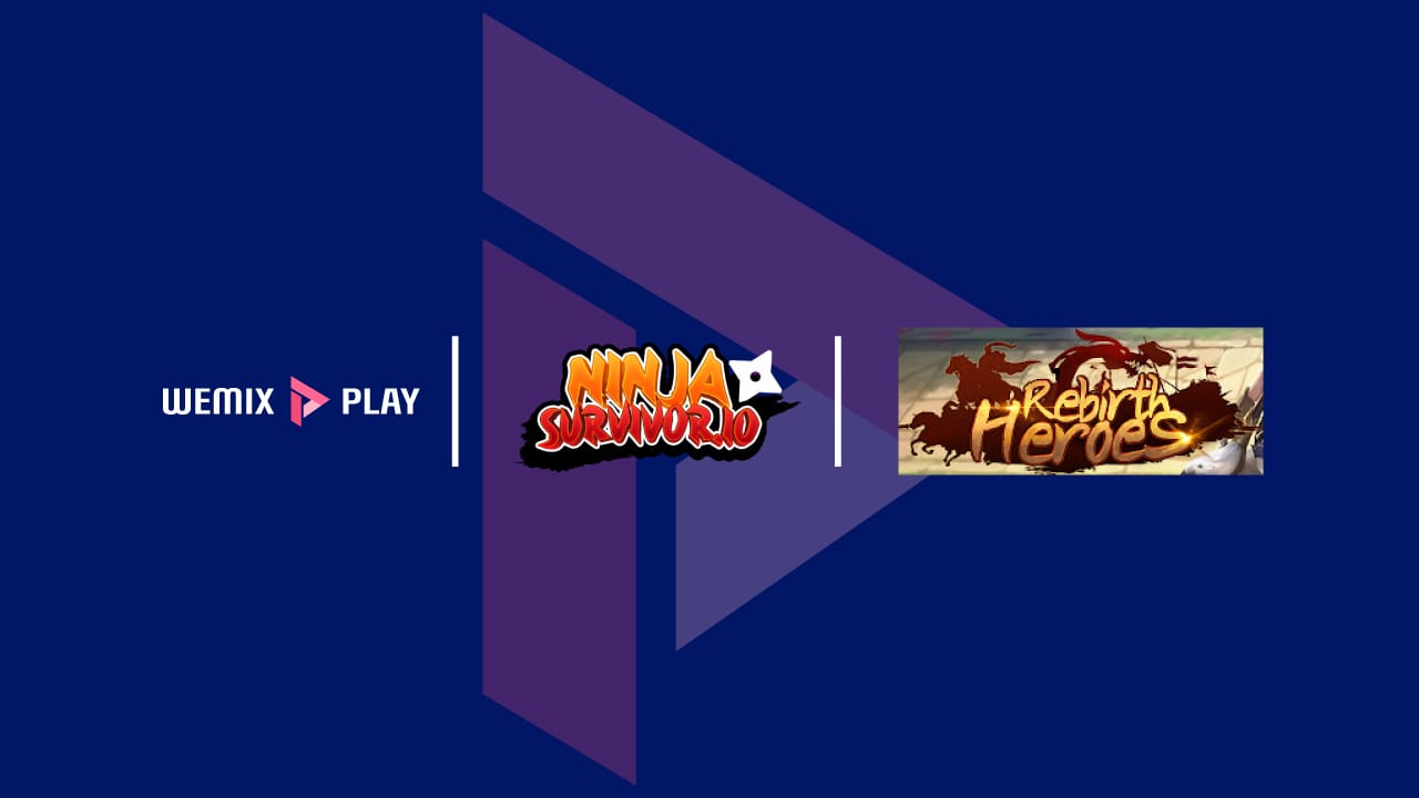 WEMIX PLAY adds NINJA SURVIVOR.io and Rebirth Heroes: RPG to its growing range of top-tier Web3 games