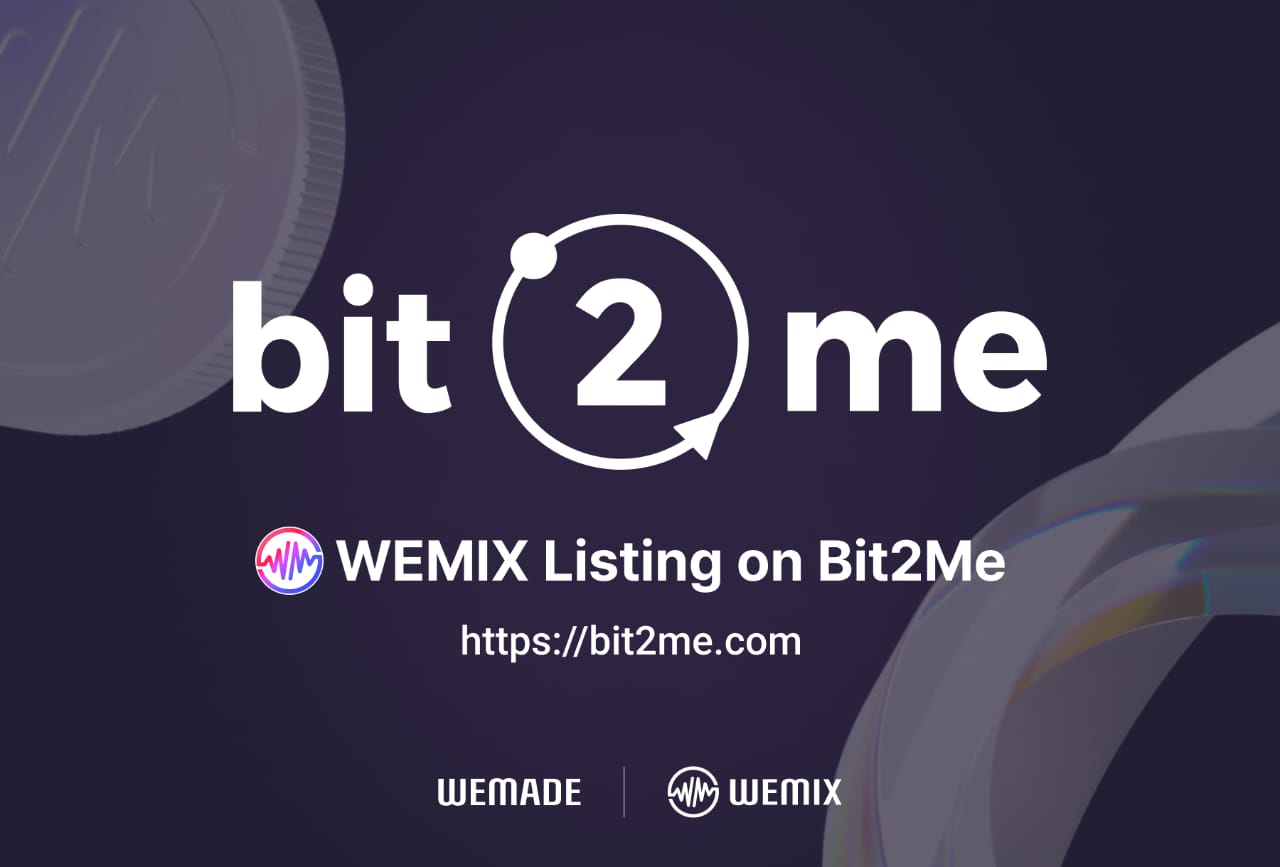 WEMIX expands global reach with its first Europe listing on Bit2Me, Spain’s largest virtual asset exchange