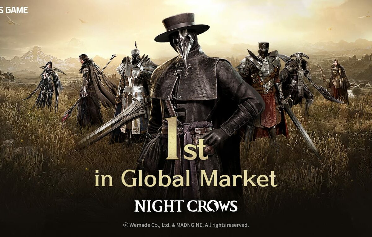 Wemade’s Night Crows Achieves Record-Breaking $10 Million In Global Sales Within Three Days Of Launch