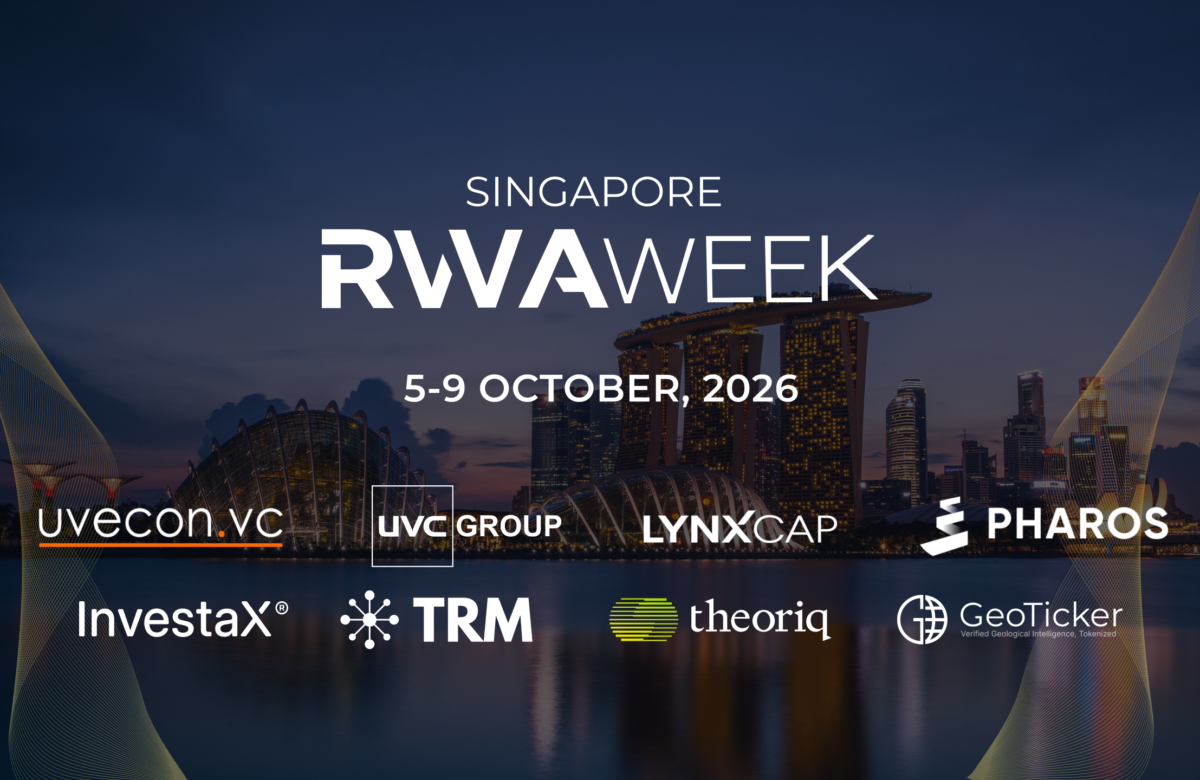 RWA WEEK Singapore Announces New Wave of Institutional Speakers as October Event Draws Closer